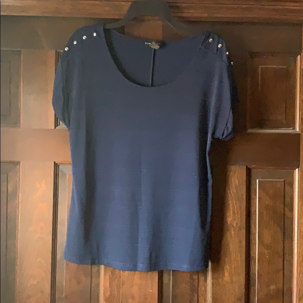 Navy Professional Top